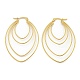 304 Stainless Steel Earrings for Women(EJEW-E305-13G)-1