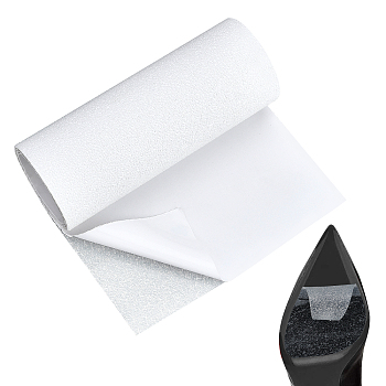 TPR(Thermoplastic Rubber) Antiskid Adhesive Film, Flat, Clear, 100x0.7mm, 0.54 yards(0.5m)/sheet