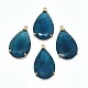 Pendentifs en jade naturel(G-E526-08G)-2