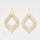 Brass Pendants(KKC-T001-31KC)-1