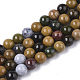 Chapelets de perles en jaspe d'océan naturelle(G-S150-56-8mm)-1