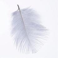 Ostrich Feather Costume Accessories, Dyed, Gray, 15~20cm(FIND-R036-A-05)