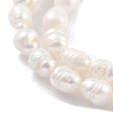 Natural Cultured Freshwater Pearl Beads Strands(PEAR-P062-03A)-4