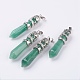 Natural Green Aventurine Big Pointed Pendants(G-G738-A-34)-1