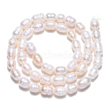 Natural Cultured Freshwater Pearl Beads Strands(PEAR-N012-05J)-5