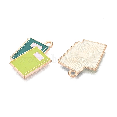 Alloy Enamel Pendants(ENAM-Q004-01KCG-16)-2