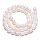 Natural Cultured Freshwater Pearl Beads Strands(PEAR-N012-05J)-5