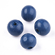 Painted Natural Wood Beads(WOOD-S049-05B)-1