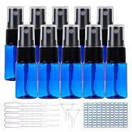 DIY Kits, with Plastic Spray Bottles, Plastic 3ML Disposable Droppers & Mini Transparent Funnel Hoppers and Label Paster, Mixed Color, about 39pcs/set(DIY-BC0011-15)