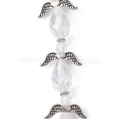 Clear Angel & Fairy Glass Beads