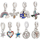 18Pcs 9 Style Rack Plating Alloy European Dangle Charms(FIND-BC0002-62)-1