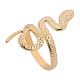 Snake Stainless Steel Open Cuff Ring for Women(FM9814-2)-1