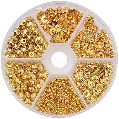 Golden Others Brass Spacer Beads