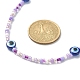 3Pcs 3 Color Resin Evil Eye & Glass Beaded Necklaces Set(NJEW-JN04353)-6