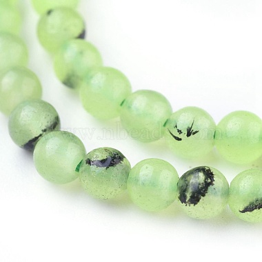 Natural Prehnite Beads Strands(G-I250-01A)-3