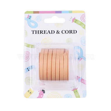 5mm Coral Suede Thread & Cord