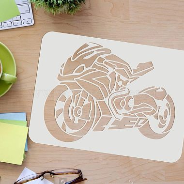 Large Plastic Reusable Drawing Painting Stencils Templates(DIY-WH0202-444)-3