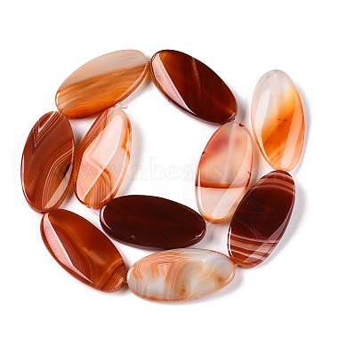 naturelles agate rouge brins(G-T138-201)-2