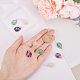 12 Pcs 3 Styles Natural Mixed Stone Pendants(FIND-DC0001-48)-3