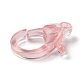 Transparent Plastic Lobster CLaw Clasps(KY-H005-A08)-4