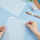 A5 Frosted Plastic Discbound Notebook Index Divider Sheets(KY-WH0046-90A)-6