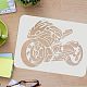 Large Plastic Reusable Drawing Painting Stencils Templates(DIY-WH0202-444)-3