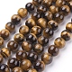 Natural Tiger Eye Beads Strands(G-G099-10mm-5)-1