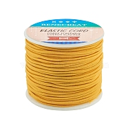 Elastic Cord, Polyester Outside and Latex Core, Orange, 2mm, about 54.68 yards(50m)/roll, 1roll/box(EW-BC0002-28)