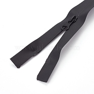 Garment Accessories, Nylon Zipper, Zip-fastener Components, Black, 821x30x2.5mm(FIND-WH0043-08B)