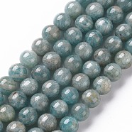 Natural Amazonite Beads Strands, Round, 6~7mm, Hole: 1mm, about 60~67pcs/strand, 15.7 inch(X-G-S333-6mm-005)