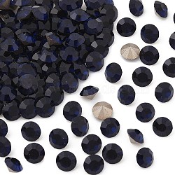 Preciosa&reg MAXIMA Crystal Round Stones, Czech Crystal, Dura Foiling, Round(431 11 615 Chaton), 30280 Dark Indigo, SS29(6.15~6.35mm)(X-PRC-RBSS29-30280)