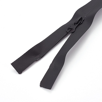 Garment Accessories, Nylon Zipper, Zip-fastener Components, Black, 821x30x2.5mm