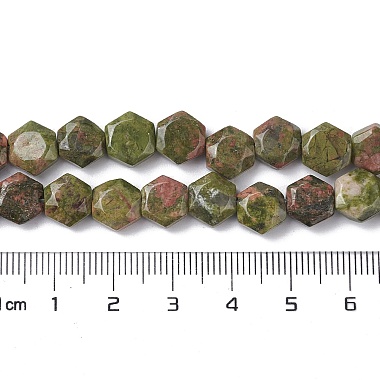 natürlichen unakite Perlenstränge(G-K359-C15-01)-5