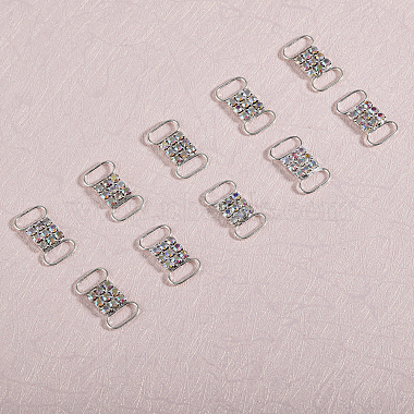 chgcraft 20piezas hebillas de latón con diamantes de imitación(FIND-CA0008-35A)-5