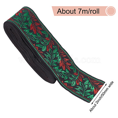 Ethnic Style Polyester Ribbon(OCOR-GF0002-04D)-4