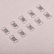 chgcraft 20piezas hebillas de latón con diamantes de imitación(FIND-CA0008-35A)-5