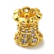 Brass Micro Pave Cubic Zirconia Beads(KK-C072-07G)-1