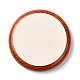 Плоские круглые деревянные браслеты ювелирных изделий pesentation выставочный лоток(ODIS-P008-15A-01)-2