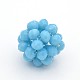 Imitation Jade Glass Round Woven Beads(GLAA-A034-6mm-B10)-1