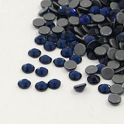 Glass Hotfix Rhinestone, Grade AA, Flat Back & Faceted, Half Round, Montana, SS20, 4.6~4.8mm, about 1440pcs/bag(RGLA-A019-SS20-207)