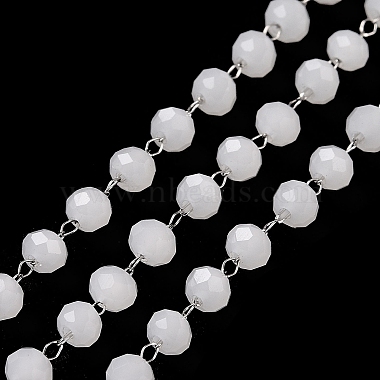 Chaînes de perles en verre manuels(CHS-K013-01P)-4