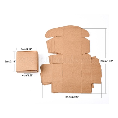 Kraft Paper Gift Box(X-CON-K003-02A-01)-2