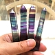 Natural Colorful Fluorite Pointed Prism Bar Home Display Decoration(G-PW0007-098D)-3