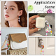800Pcs 2 Styles Cross Theme Acrylic Beads(MACR-PA0001-45B)-5