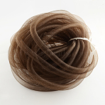 Plastic Net Thread Cord, Coconut Brown, 16mm, 28Yards(PNT-Q003-16mm-20)