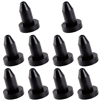 Rubber Kayak Drain Plug, Boat Accessories, Black, 30x21.5mm