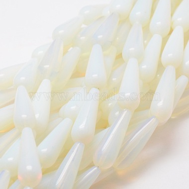 30mm Drop Opalite Beads