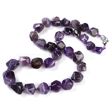 Nuggets Amethyst Necklaces