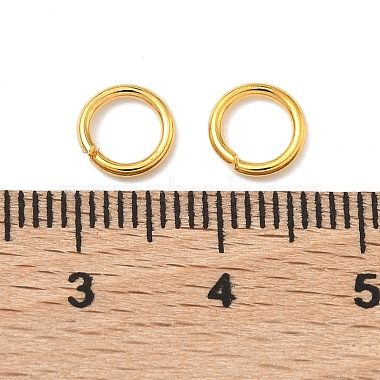 Messing Open Ringe springen(JRC7mm)-3