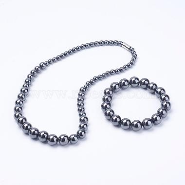 Gray Hematite Bracelets & Necklaces